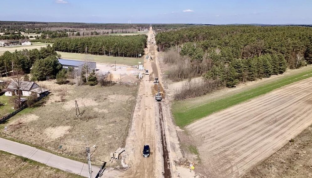 Przebudowa drogi DW 492