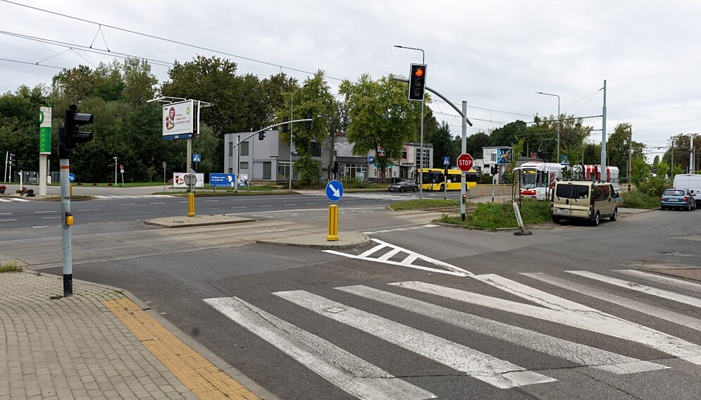 Przebudowa skrzyzowania bytom