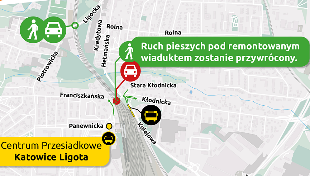 Przebudowa wiaduktu kłodnicka