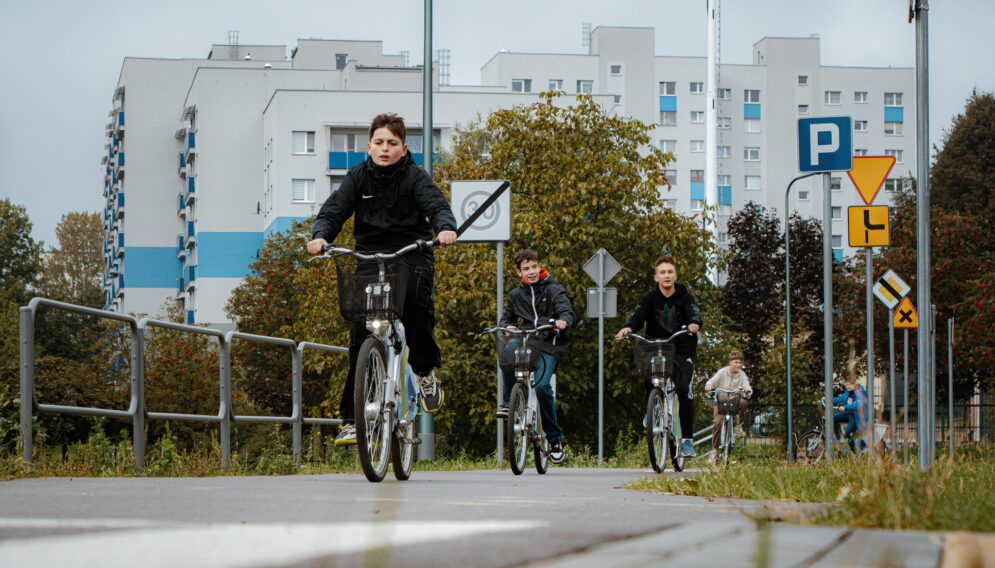 Przekazanie rowerow miejskich w sosnowcu