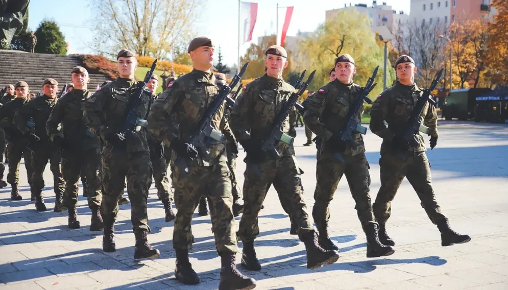 Przysiega wojskowa w rudzie slaskiej