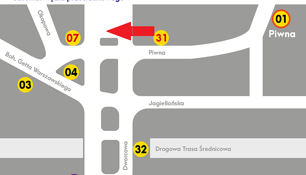 Przystanki plac piastow