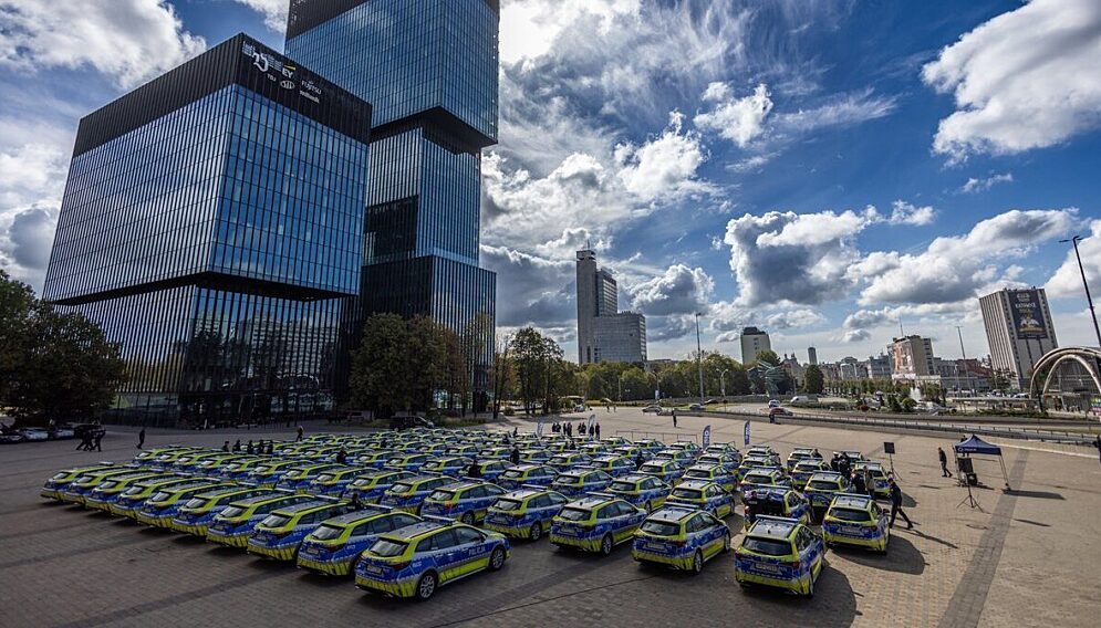 Radiowozy dla policji slaskiej