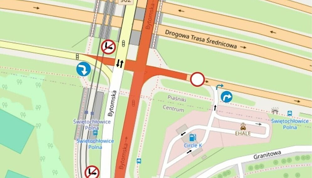 Remont bytomskiej objazd