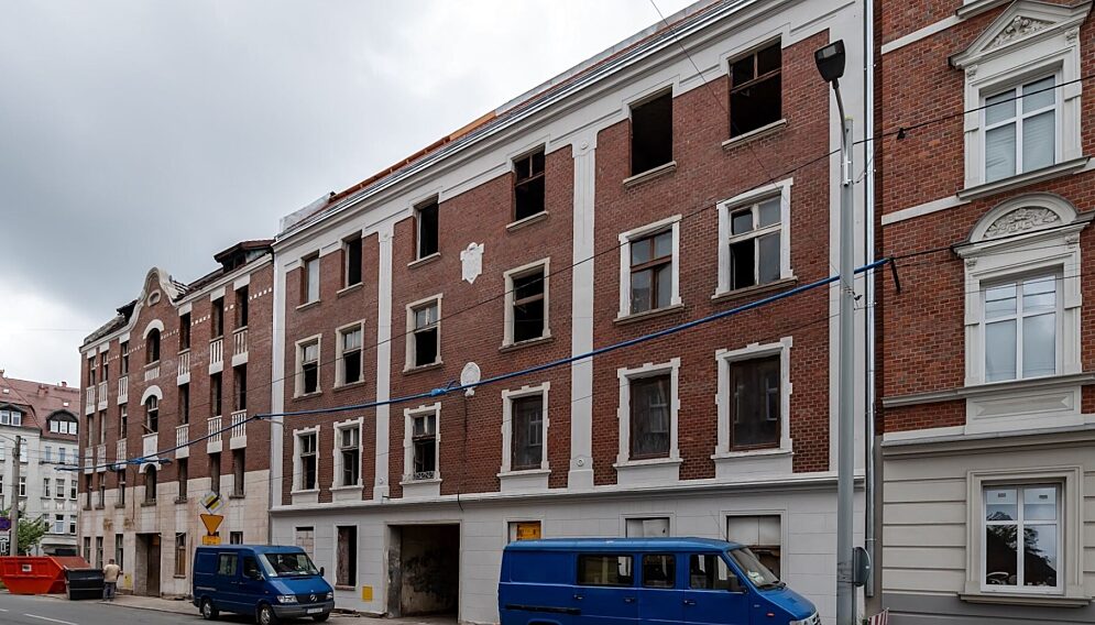 Remont zabytkowych kamienic w bytomiu