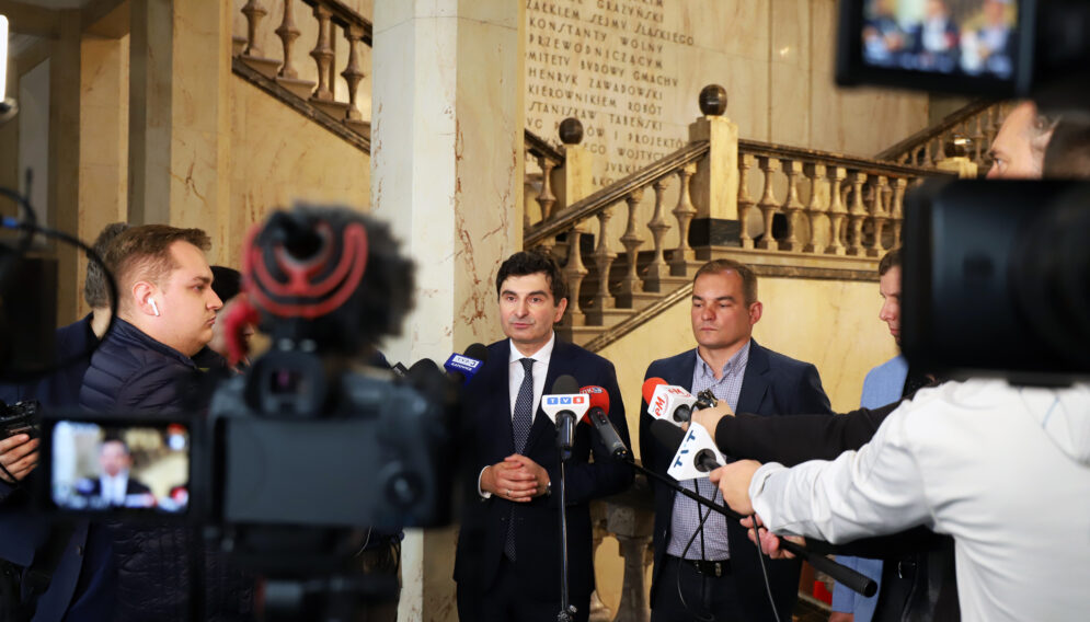 Spotkanie wojewody slaskiego z rolnikami