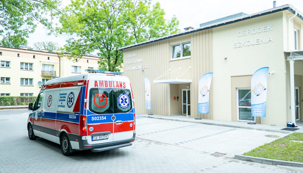 Stacja pogotowia w rudzie slaskiej