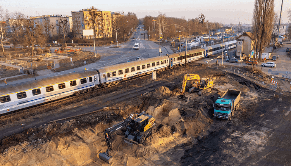 Stacja łabedy zmiany w organizacji ruchu