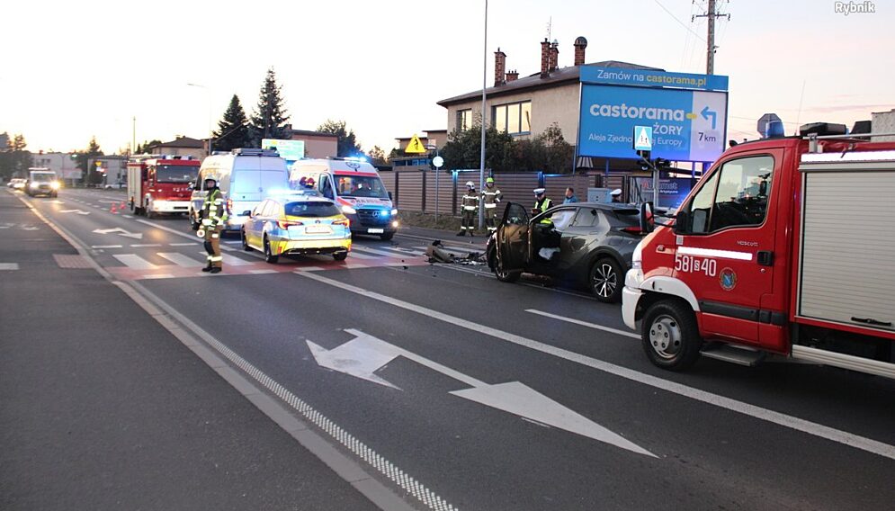 Swierklany wypadek dzis