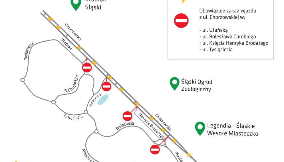 Sylwester na stadionie slaskim zmiany w organizacji ruchu