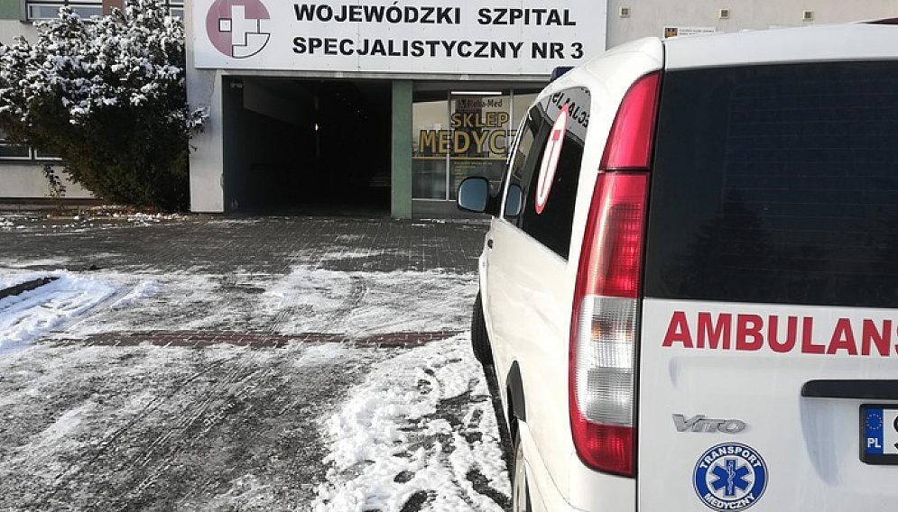 Szpital zima