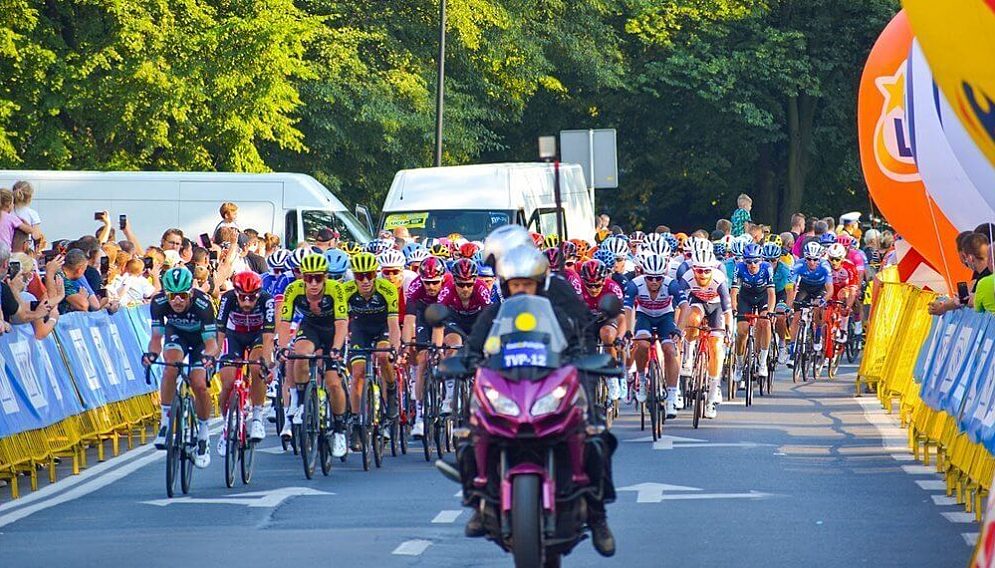 Tour de pologne w myslowicach