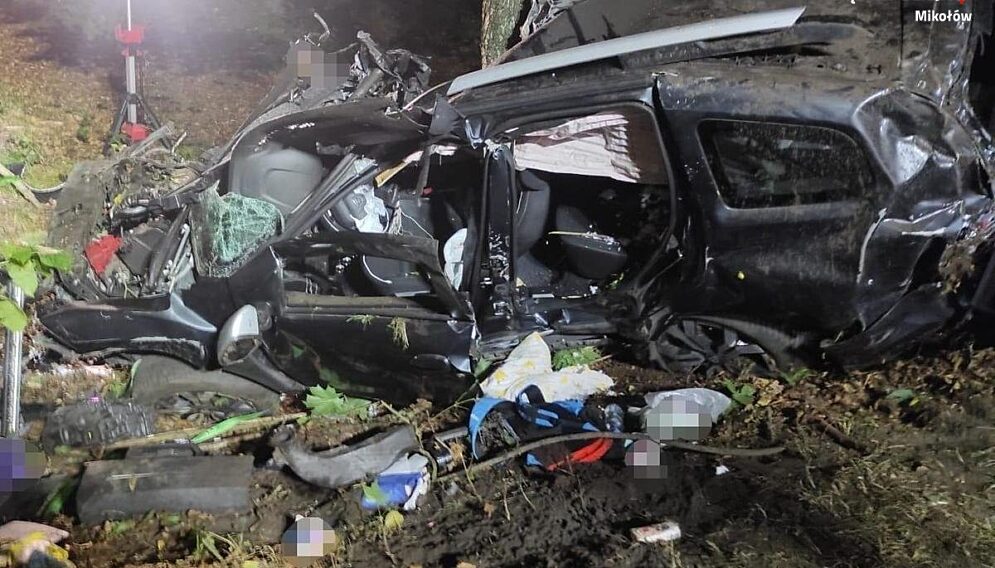 Tragiczny wypadek w mikolowie