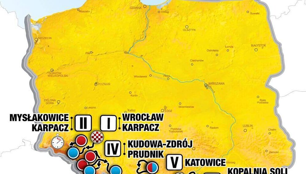 Trasa tour de pologne