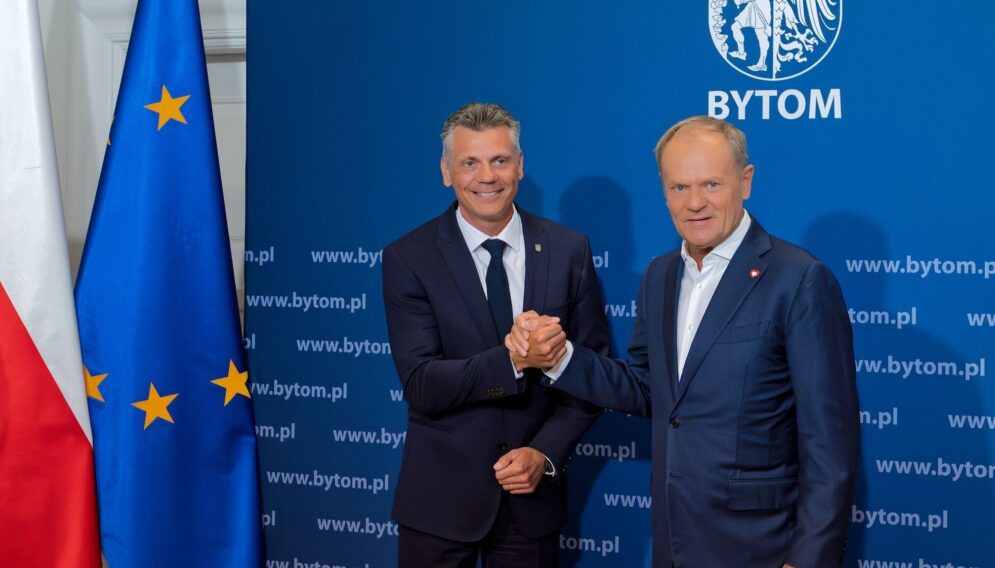Tusk w bytomiu