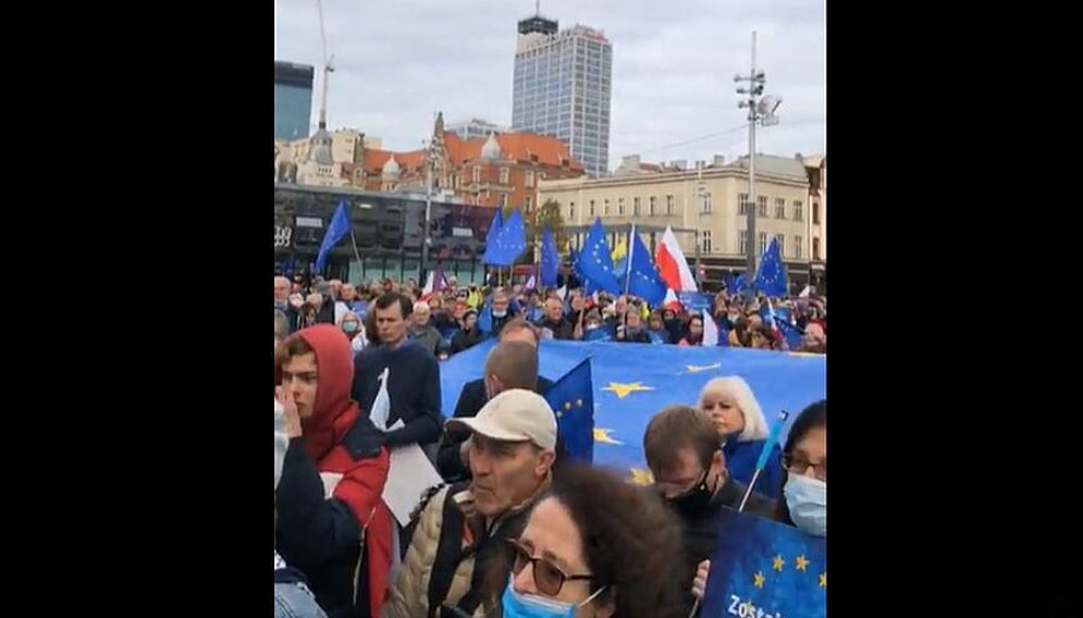 Ue rynek katowice protest