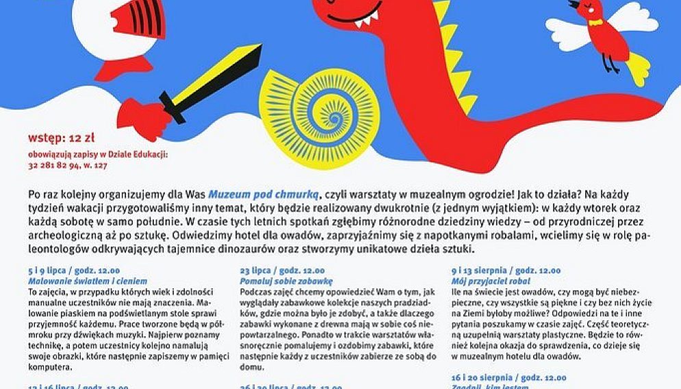 Wakacje pod chmurka 2022 plakat 1