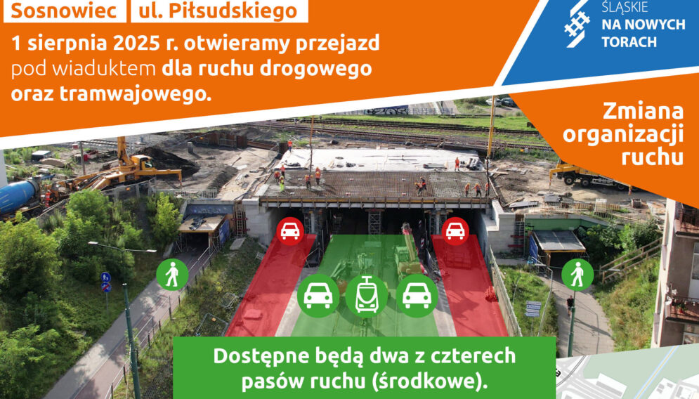 Wiadukt sosnowiec pilsudskiego