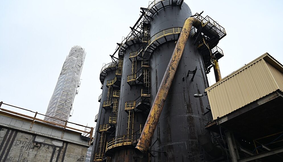 Wielki piec w rudzie slaskiej