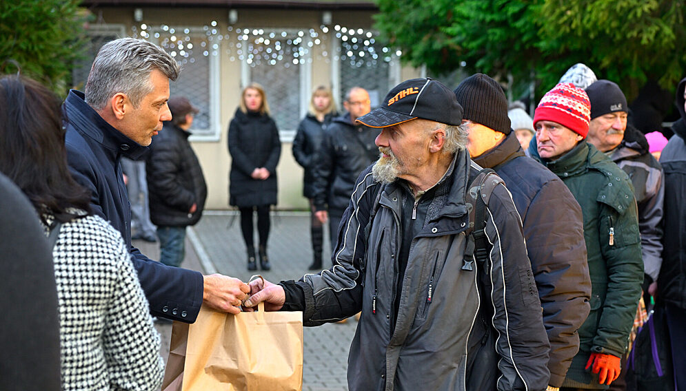 Wigilia dla bezdomnych