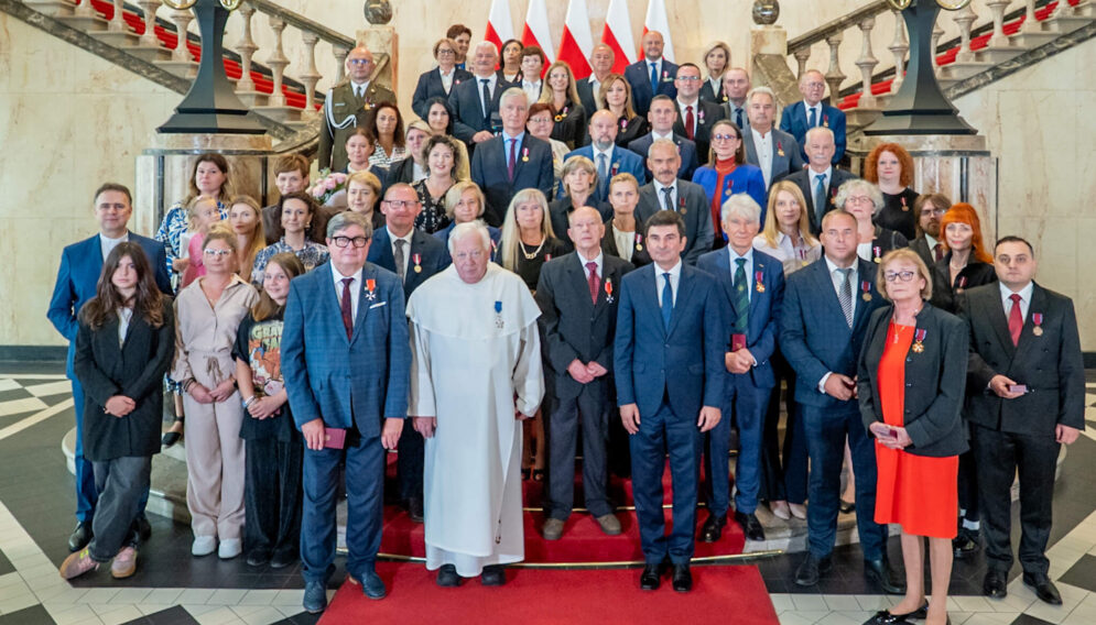 Wręczenie odznaczeń państwowych