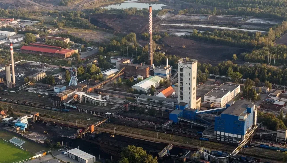 Wstrząs w kopalni knurów