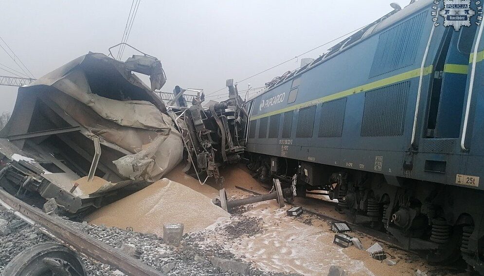 Wykolejenie kuznia raciborska