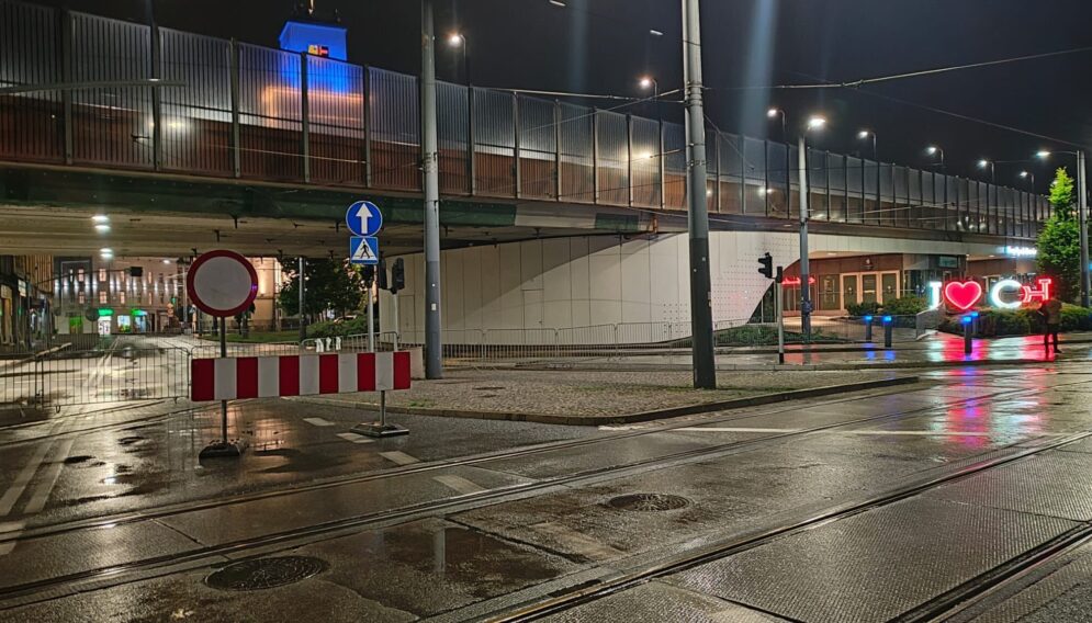 Wylaczenie estakady komunikacja zastepcza