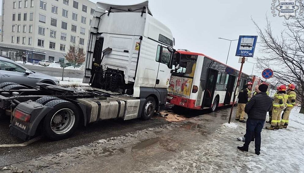 Wypadek autobusu czestochowa