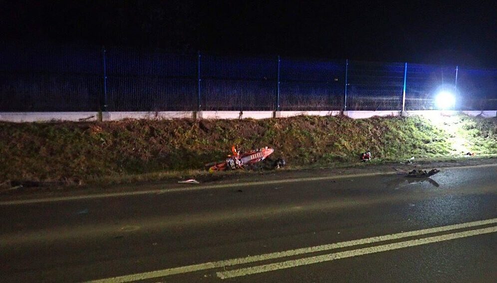 Wypadek chełm slaski