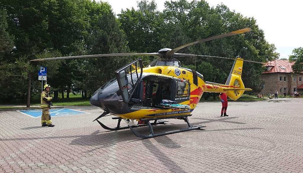 Wypadek motocyklisty czechowice