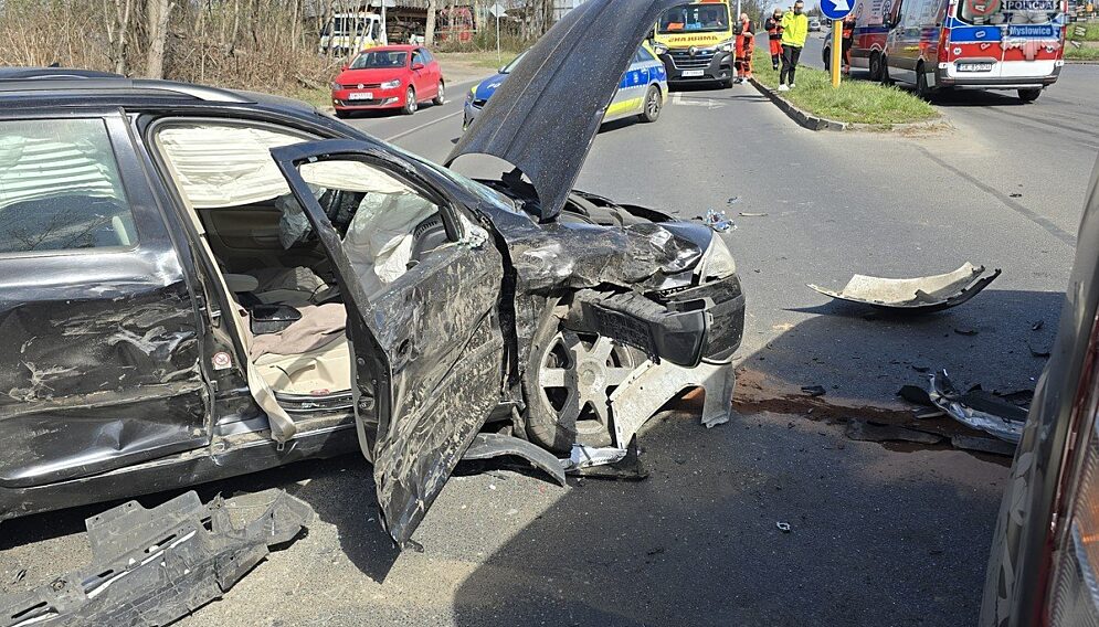 Wypadek myslowice