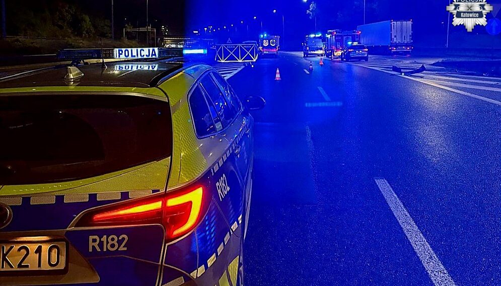 Wypadek na a4