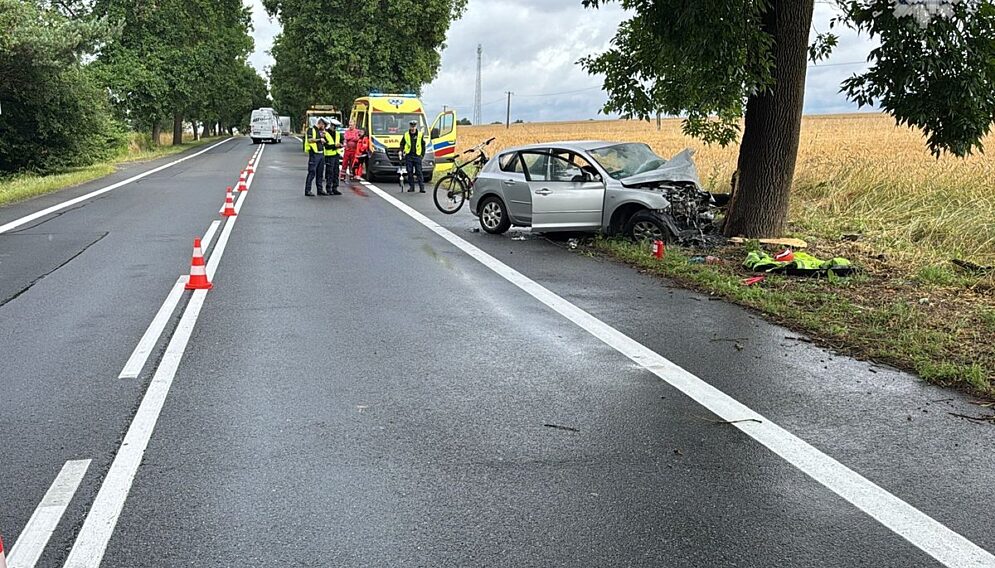 Wypadek smiertelny dk43