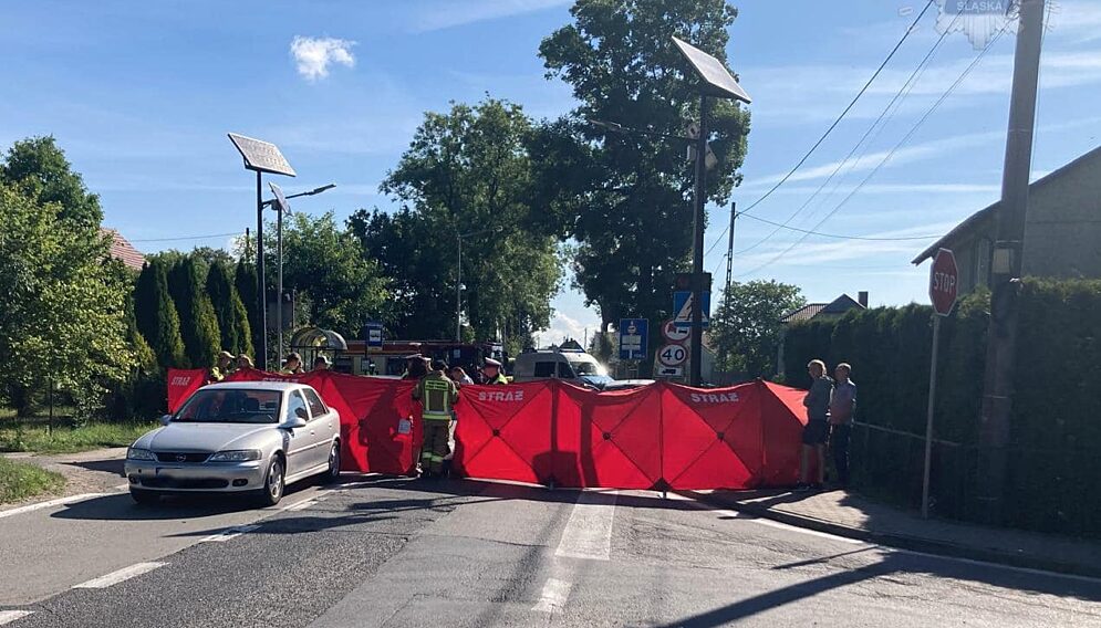 Wypadek smiertelny gliwice