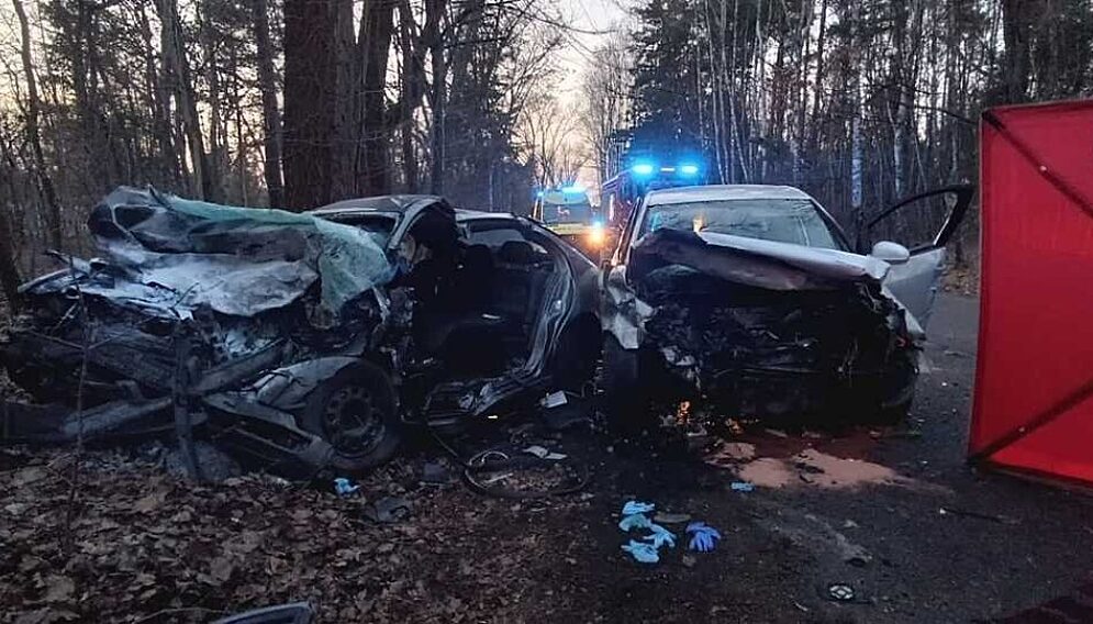 Wypadek smiertelny w jaworznie