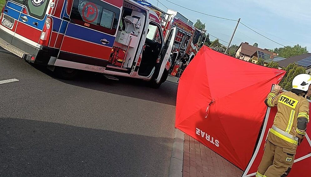 Wypadek smiertelny wodzisław