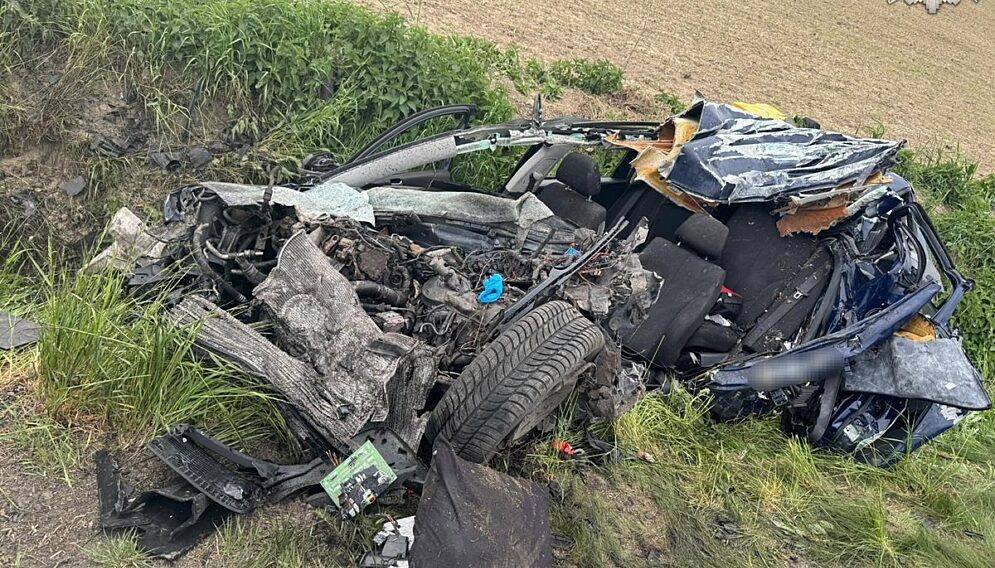 Wypadek w Bieńkowicach