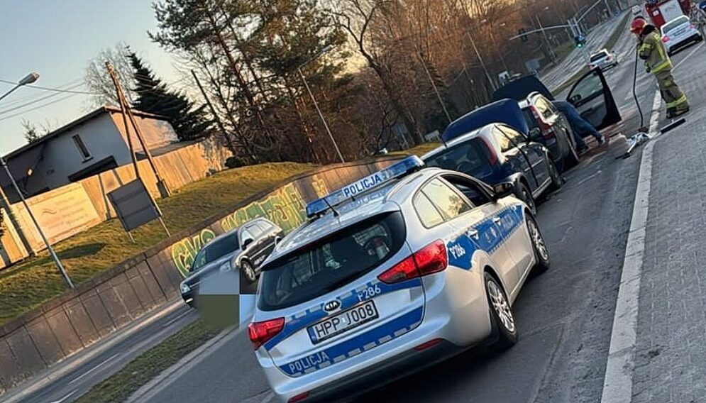 Wypadek w jastrżebiu