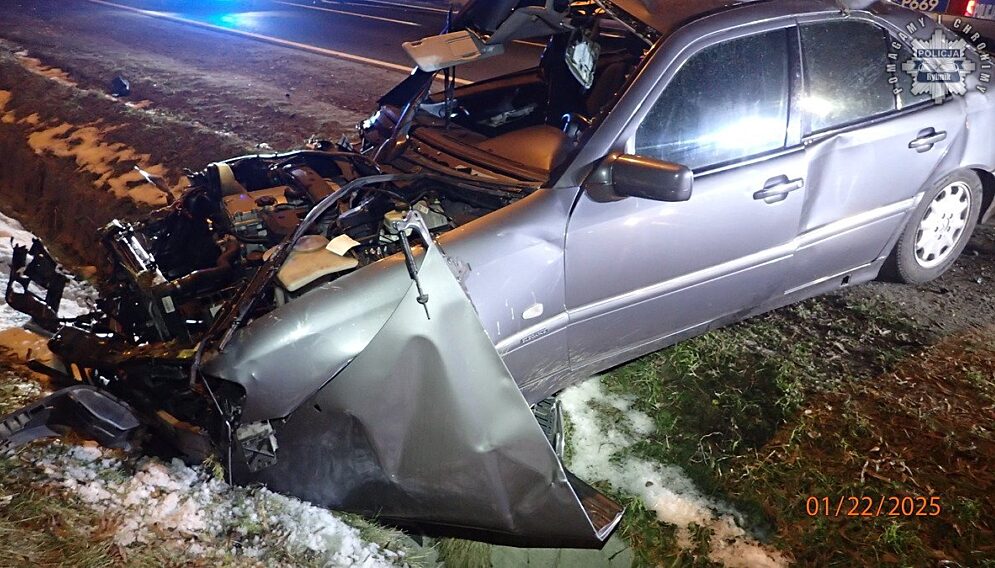 Wypadek w jejkowicach