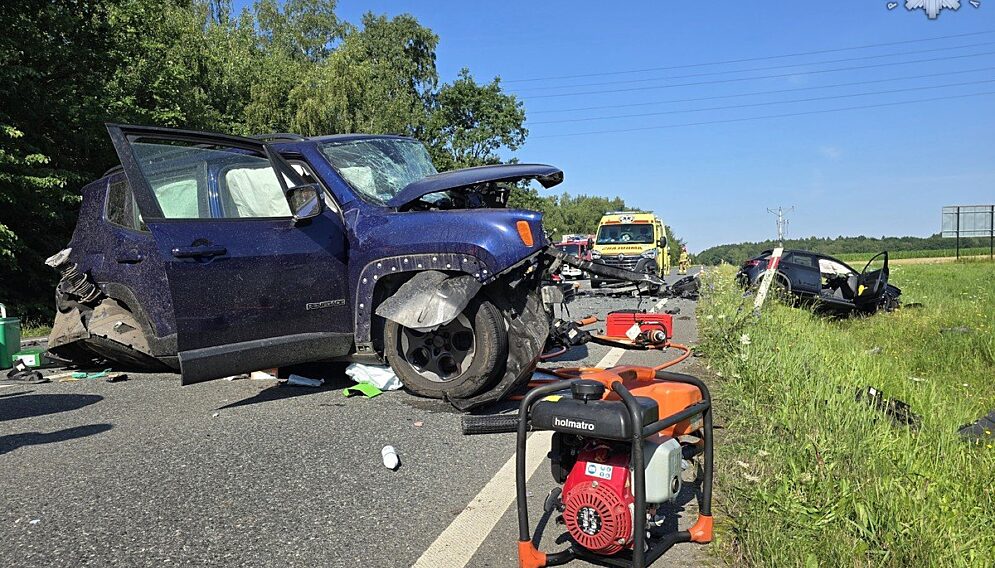 Wypadek w pawłowicach