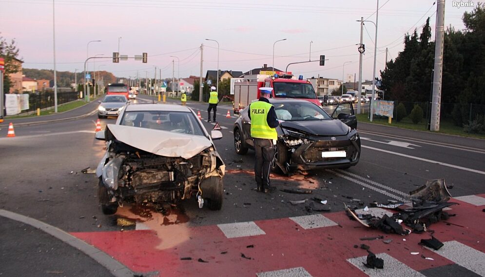 Wypadek w swierklanach