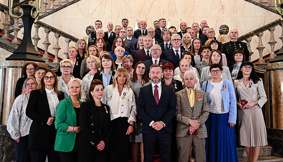 Wyroznienia dla pracownikow kolei slaskich