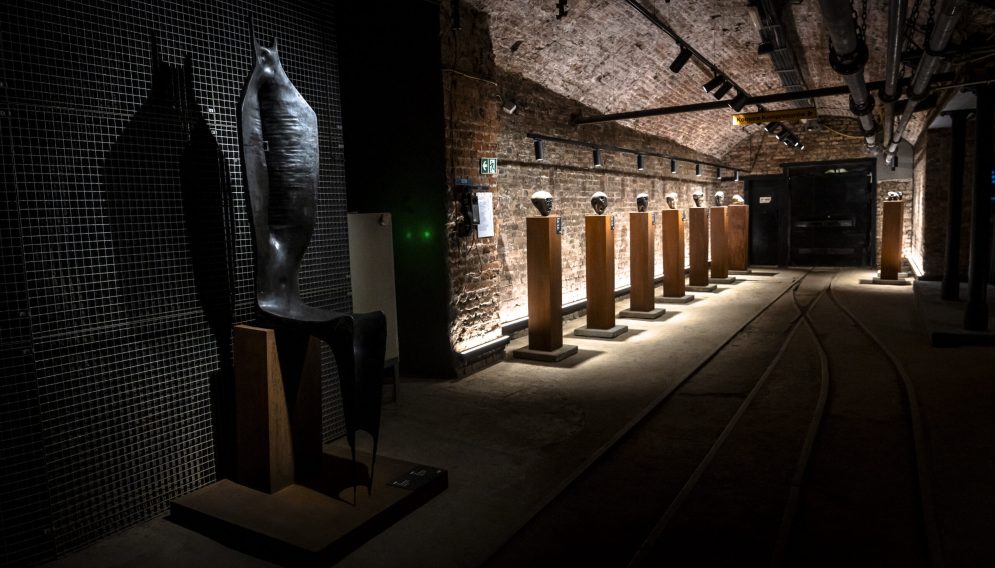 Wystawa rzeźb Beksińskiego w Kopalni Guido