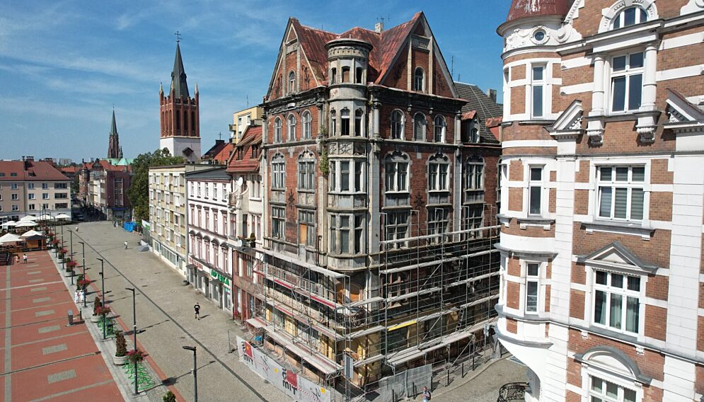 Zabytkowe kamienice w bytomiu