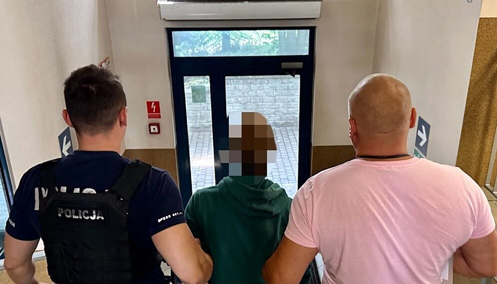 Zatrzymanie podpalacza