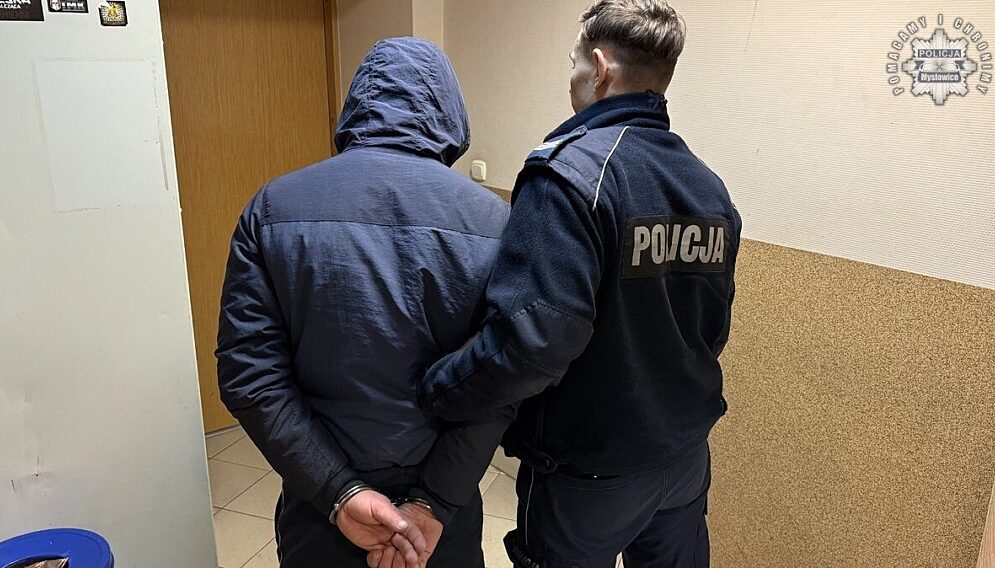 Zatrzymanie poszukiwanego myslowice