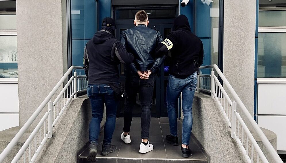 Zatrzymanie pseudokibica