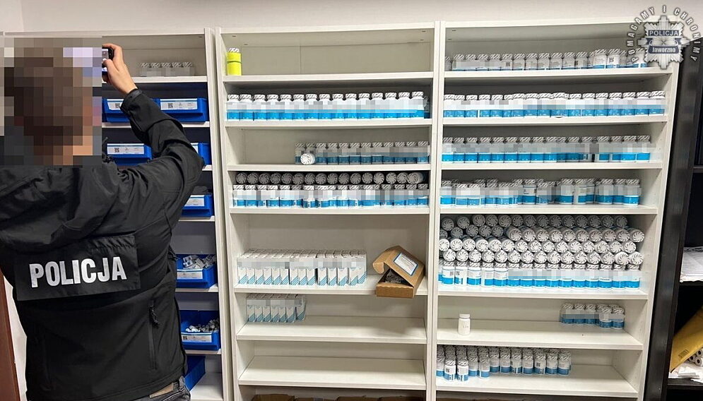 Zatrzymany za handel sterydami