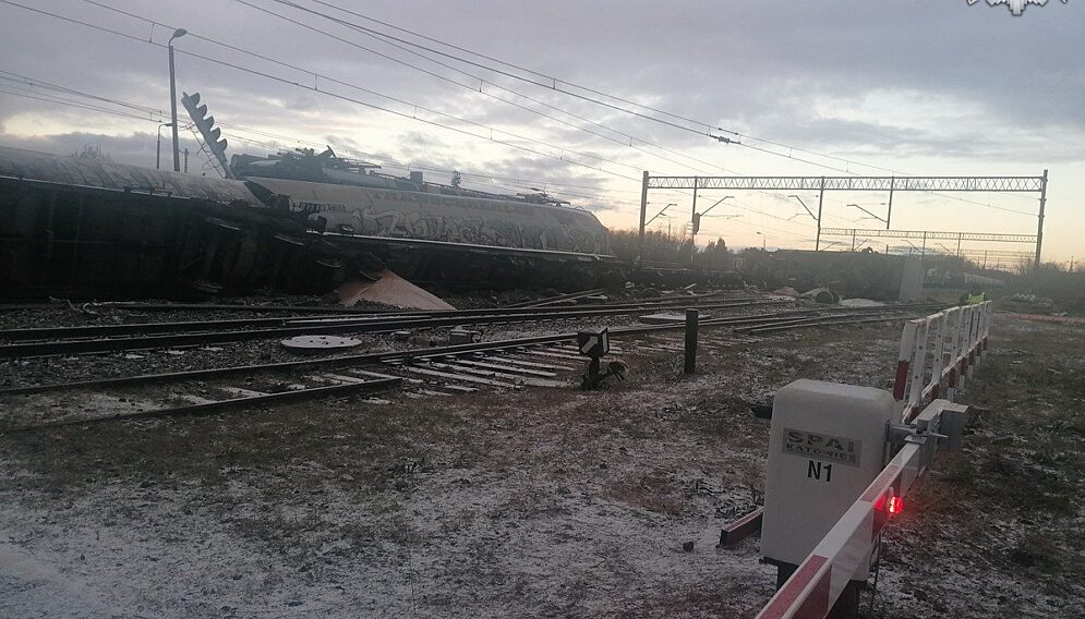 Zderzenie pociagow kuznia raciborska